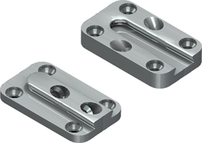 GB Sherpa XS blinde houtverbinding 50x 30x12 50x80 aluminium | 10 stuks - GB09125265