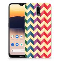 Nokia 2.3 | TPU bumper | Zigzag Multi Color