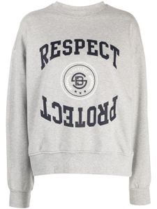 STUDIO TOMBOY sweat épaules tombantes - Gris