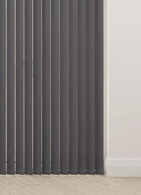 Verticale lamellen - Unishade donkergrijs