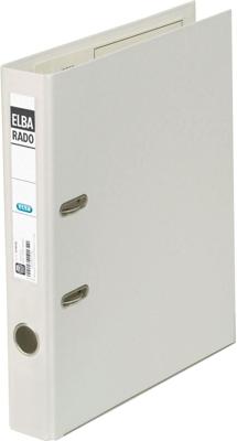 Elba Rado Plast ordner, wit, rug van 5 cm