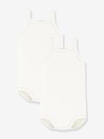 Set van 2 hemdjes PETIT BATEAU wit