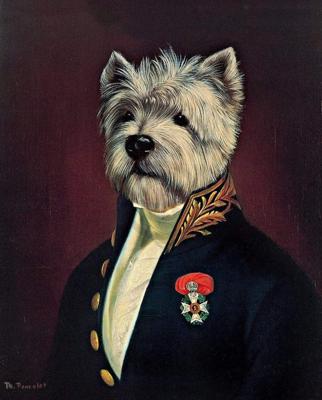 Kunstdruk Thierry Poncelet - The Officer&apos;s Mess 27,9x35,5 cm