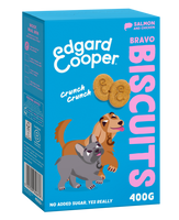 Edgard & Cooper Bravo Biscuits Zalm&Kip hond 400 gram