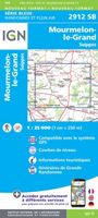 Wandelkaart - Topografische kaart 2912SB Mourmelon-le-Grand | IGN - Institut Géographique National - thumbnail