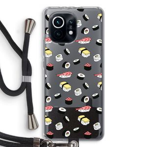 Sushi time: Xiaomi Mi 11 Transparant Hoesje met koord