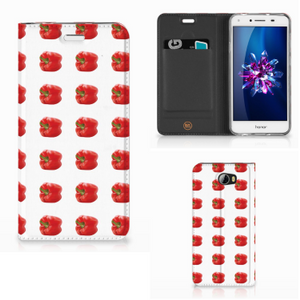 Huawei Y5 2 | Y6 Compact Flip Style Cover Paprika Red