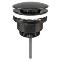 Differnz afvoerplug pop up | design | gun metal | 63mm
