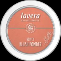 Lavera Velvet blush powder rosy peach 01 5 Gram