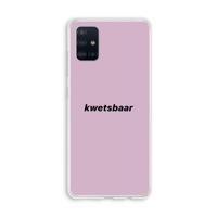 kwetsbaar: Galaxy A51 4G Transparant Hoesje - thumbnail