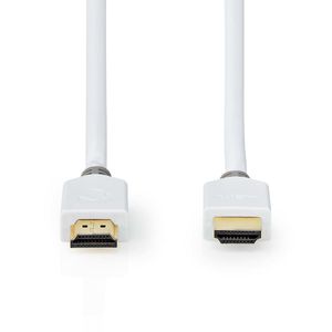 Nedis CVBW34000WT50 high speed HDMI-kabel met ethernet wit 5 meter