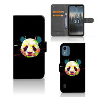 Nokia C12 Leuk Hoesje Panda Color
