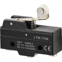 TRU COMPONENTS TC-9201368 Microschakelaar 250 V/AC 15 A 1x aan/(aan) Moment 1 stuk(s)