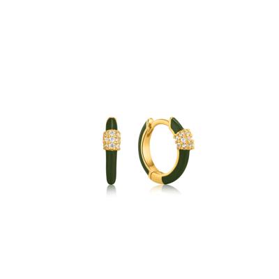 Dames oorbellen Ania Haie E031-01G-G Sterling zilver 1 cm