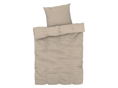 LIVARNO home Dekbedovertrek 140 x 200 cm (ornament beige)
