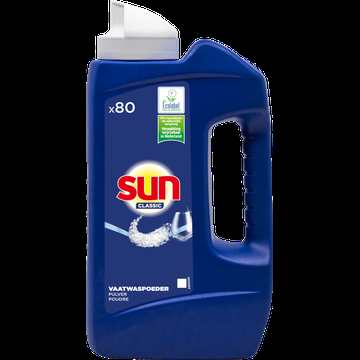 Sun Vaatwaspoeder Classic 80 wasbeurten bij Jumbo