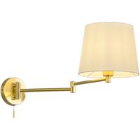 Mat Gouden LED Wandlamp - E27 Fitting - Aluminium - Modern Design