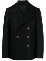 Givenchy unicorn buttons double-breasted coat - Noir - thumbnail