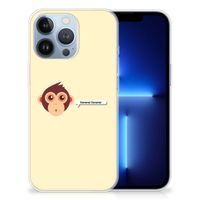 Apple iPhone 13 Pro Telefoonhoesje met Naam Monkey - thumbnail