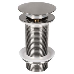 Differnz afvoerplug pop up | design | mat chroom | large | Ø 66 mm x 98 mm