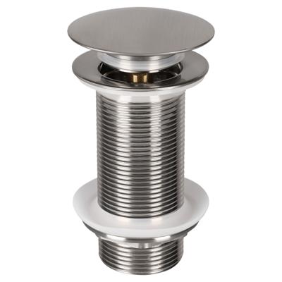 Differnz afvoerplug pop up | design | mat chroom | large | Ø 66 mm x 98 mm