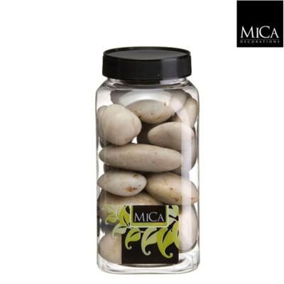 Stenen beige fles 1 kilogram - Mica decorations