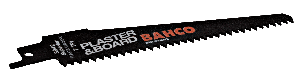 Bahco Reciprozaagblad | Sandflex® bimetaal | voor gips en spaanplaat | 7 TPI | 300 mm - 2-delig - 3942-300-7-SL-2P