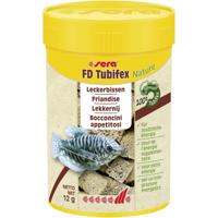 Sera FD Tubifex Nature 100ml - Eiwitrijke Vriesgedroogde Wormen voor Vleesetende Siervissen Sera FD Tubifex Nature 100ml - Eiwitrijke Vriesgedroogde Wormen voor Vleesetende Siervissen