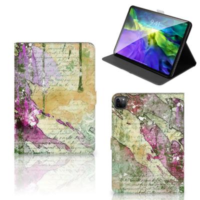 Hoes iPad Pro 11 2020/2021/2022 Letter Painting Hoes iPad Pro 11 2020/2021/2022 Letter Painting