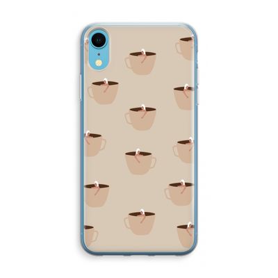 Morning coffee: iPhone XR Transparant Hoesje