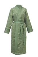 Pip Studio Pip Studio Jasmin Jacquard Bathrobe Groen L