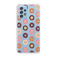 Donuts: Samsung Galaxy A73 Transparant Hoesje