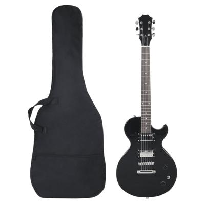 VidaXL Gitaar voor beginners elektrisch met tas 4/4 39" zwart