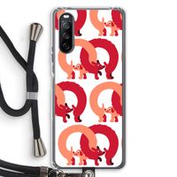 Dogs: Sony Sony Xperia 10 III Transparant Hoesje met koord