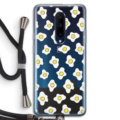 Spiegeleitjes: OnePlus 7 Pro Transparant Hoesje met koord