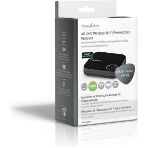 Draadloze HDMI© Ontvanger | Wi-Fi | 2400 MHz | 30 m (gezichtsveld) | 4K@60Hz | 0.04 Gbps | PVC | Z