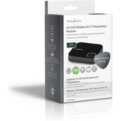 Draadloze HDMI© Ontvanger | Wi-Fi | 2400 MHz | 30 m (gezichtsveld) | 4K@60Hz | 0.04 Gbps | PVC | Z