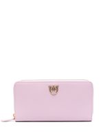 PINKO portefeuille Love Birds en cuir - Violet