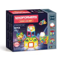 Magformers Neon LED Set, 31dlg. - thumbnail