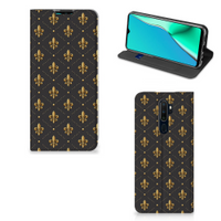 OPPO A5 (2020) | A9 (2020) Hoesje met Magneet Franse Lelie - thumbnail