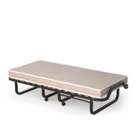 Opvouwbaar Bed met Matras Opklapbaar Gastenbed met Stevig Metalen Frame en Schuimmatras voor Kinderen Volwassenen 80 x 200 cm