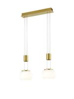 Trio Design hanglamp Madison Goud - 2-lichts 342010208