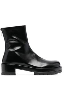 SAPIO bottines à fermeture zippée - Noir