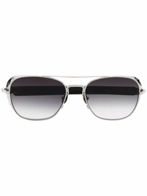 Matsuda lunettes de soleil M3115 à monture pilote - Noir