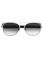 Matsuda lunettes de soleil M3115 à monture pilote - Noir Matsuda lunettes de soleil M3115 à monture pilote - Noir
