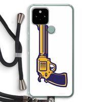 Pew Pew Pew: Pixel 5 Transparant Hoesje met koord