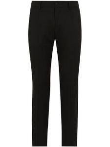 Dolce & Gabbana pantalon de costume à taille basse - Noir