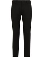 Dolce & Gabbana pantalon de costume à taille basse - Noir