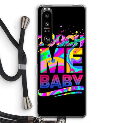 Touch Me: Sony Xperia 1 III Transparant Hoesje met koord