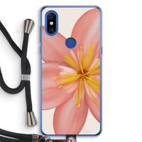 Pink Ellila Flower: Xiaomi Mi Mix 3 Transparant Hoesje met koord